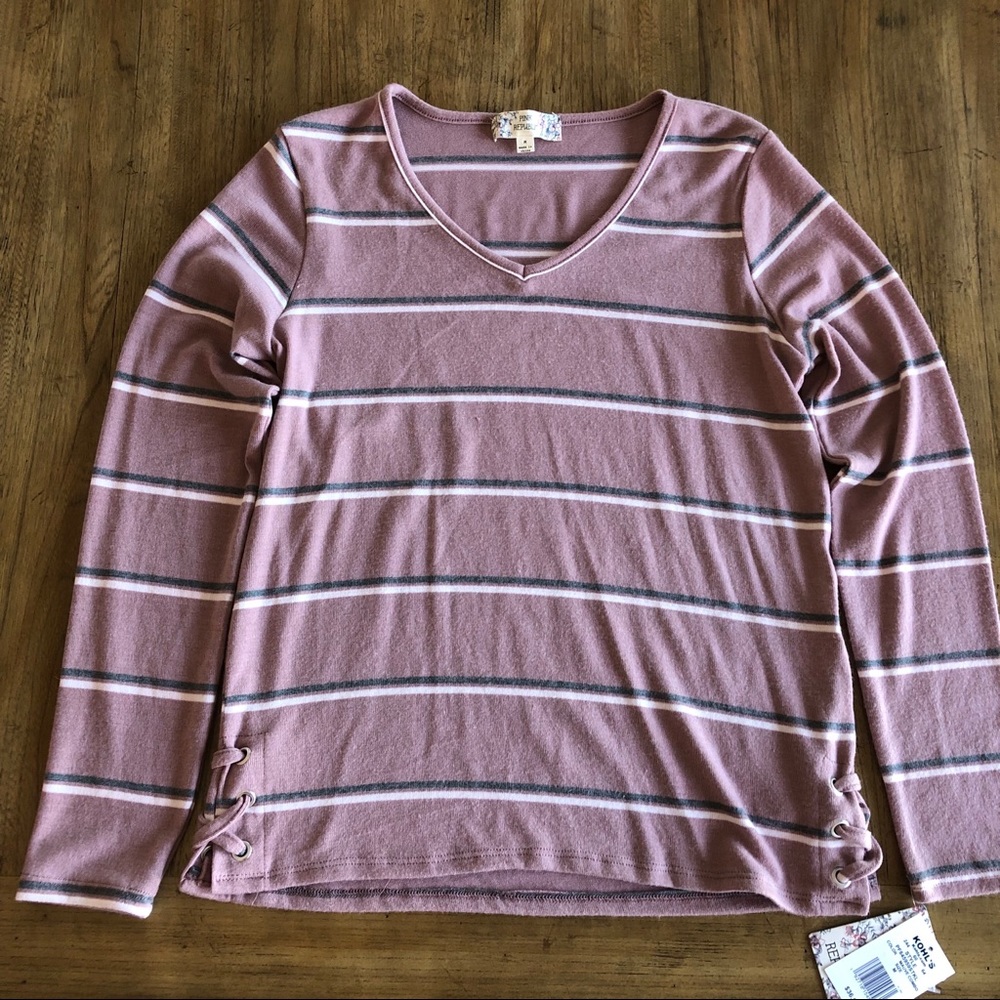 New Long Sleeve Soft Knit Top